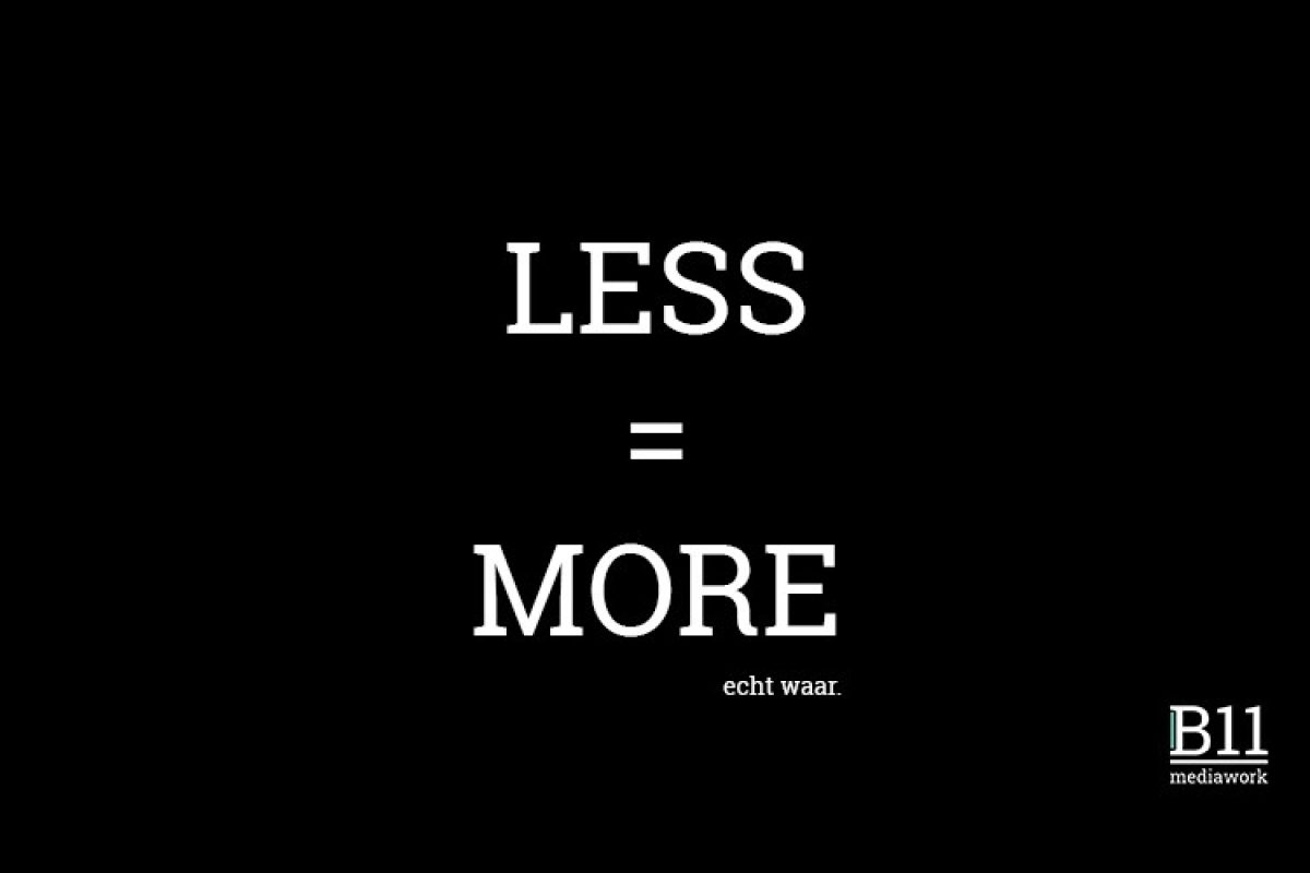less-is-more